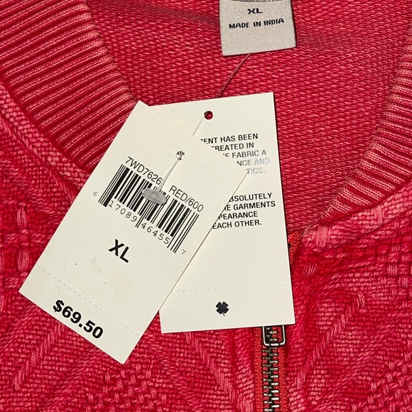 NWT Lucky Brand zippered lightweight jacket - Picture 2 of 3